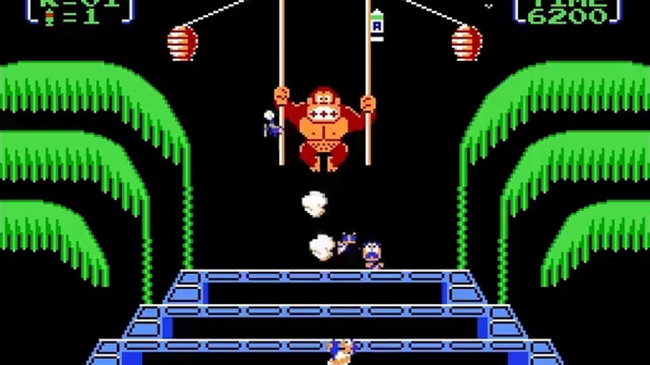 （NES）Donkey Kong III