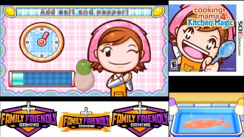 Cooking Mama 4 Kitchen Magic Salmon Meuniere