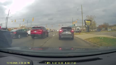 Roundtrip Drive From Levagood Area, Dbn; To Taj Cuisine Indian Pak Food, Garden City, MI, 11/15/25