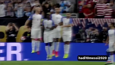 Messi's unique moves