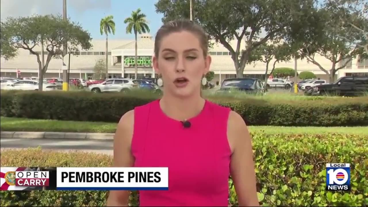 Publix stores in Florida are now allowing OPEN CARRY of firearms