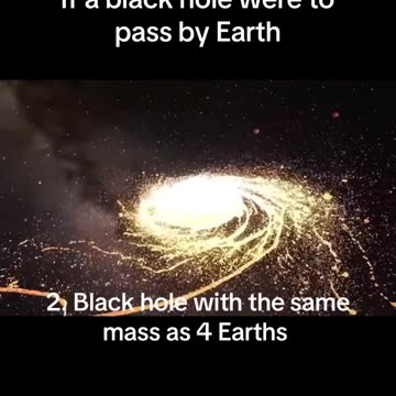 If a Black Hole Were to Pass by Earth