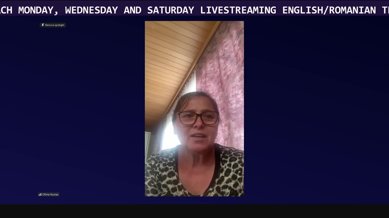 OFIMA RUSNAC +SUNĂ BIBLIA-N GLAS TARE- CALEA CĂTRE RAI PĂRTĂȘIE #live #cantaricrestine