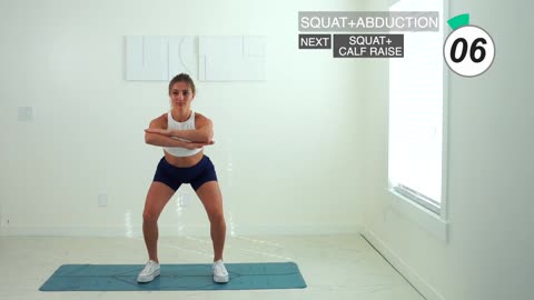 10 Min Standing Lower Body Workout | No Equipment, At Home Legs & Glutes.