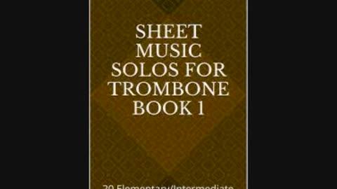 Easy Trombone Solos Barcarolle