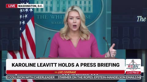 FULL EVENT: Karoline Leavitt Holds Press Briefing Full of News and Announcements - 02/05/26