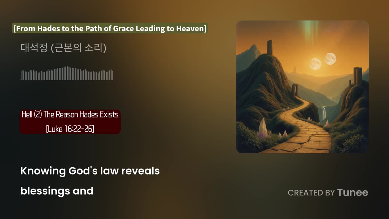 [From Hades to the Path of Grace Leading to Heaven]