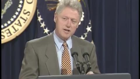 Video Recording of President William Jefferson Clinton's Rem - MT09959-MT09960 04MAY1999