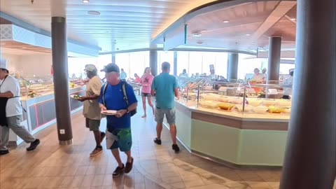 Quick Look of Windjammer at Star of the Seas Deck 15!