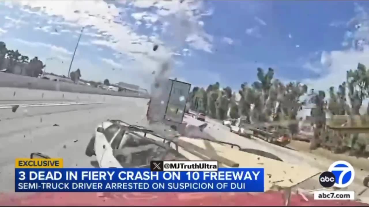 Ontario Canada - Deadly Truck Crash — Identity not released