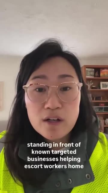 Hwa Jeong Kim organizes grocery aid for Illegals amid ICE crackdown.