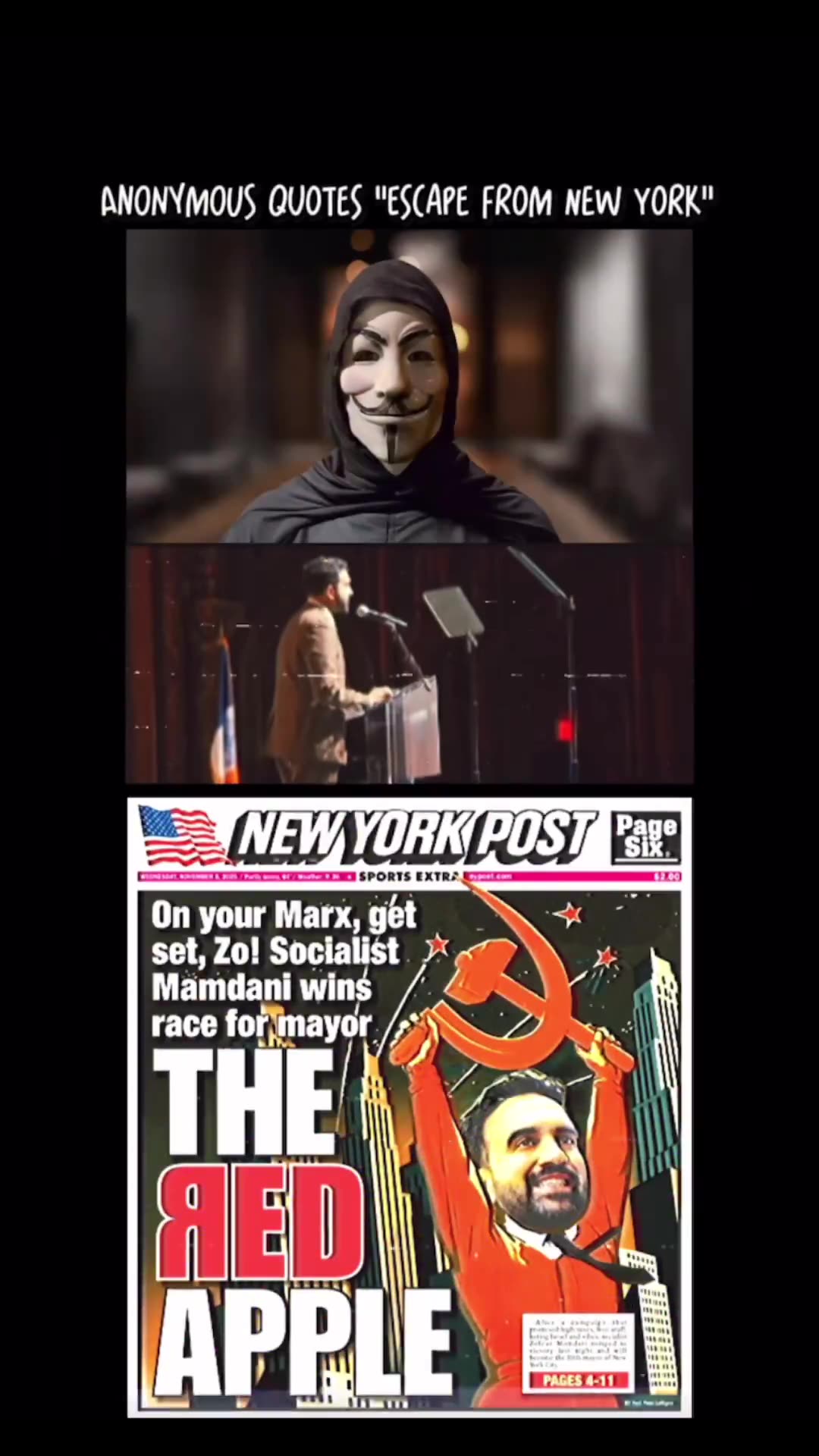 Anonymous quotes “Escape from New York“ The Red Apple: Now Playing in Real Life