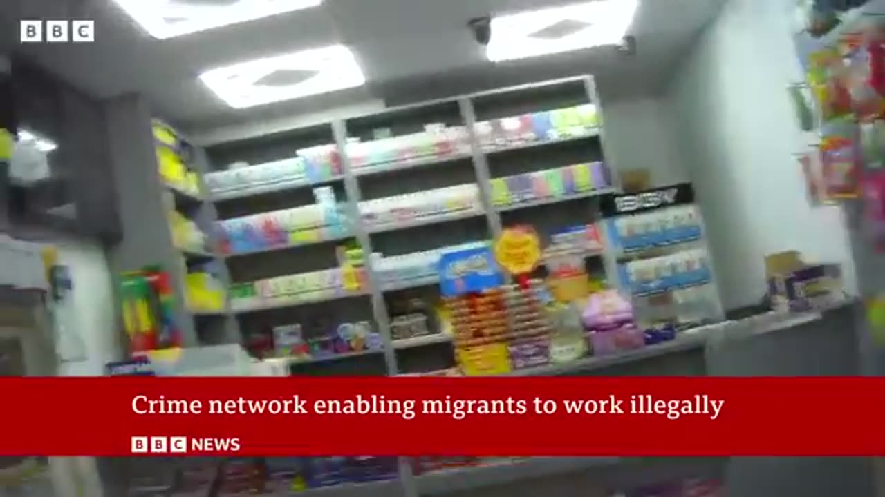Criminal network behind UK mini-marts enables migrants to work illegally, BBC finds | BBC News