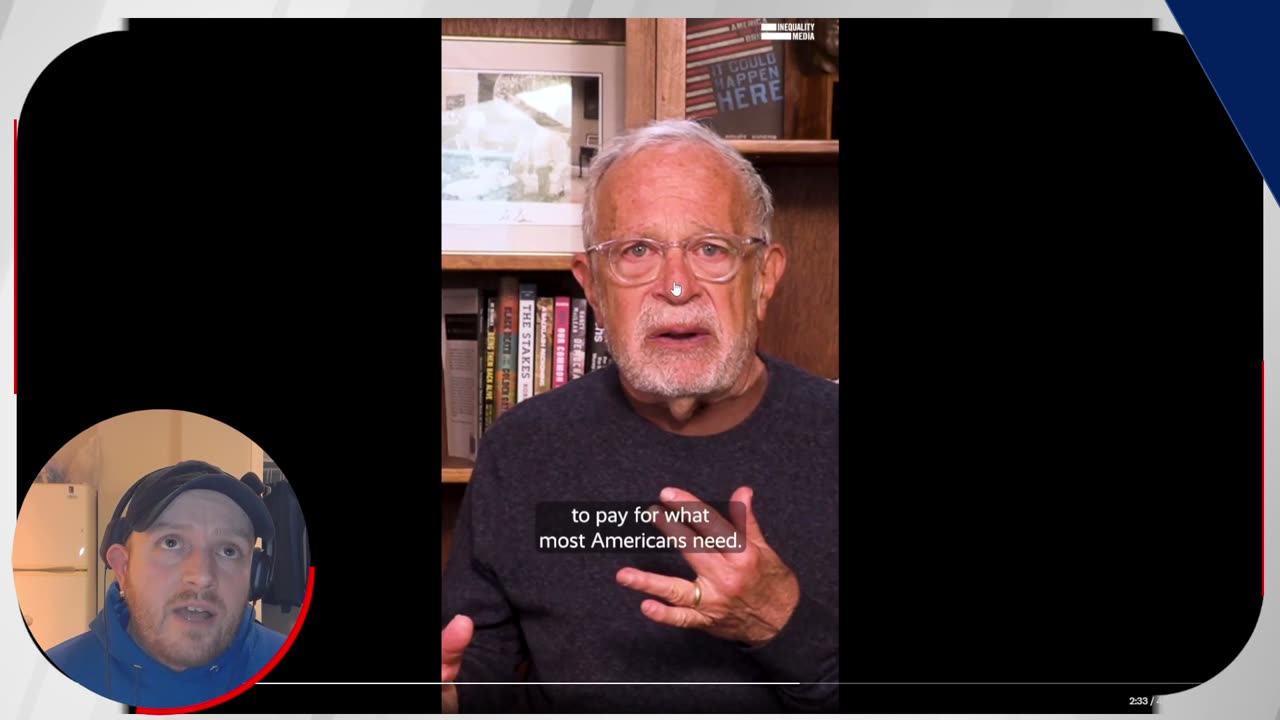 Another Robert Reich T.D.S. Video