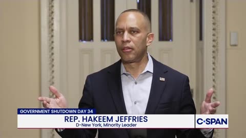 Hakeem Jeffries - Trump Admin Running A Pedo Protection Ring