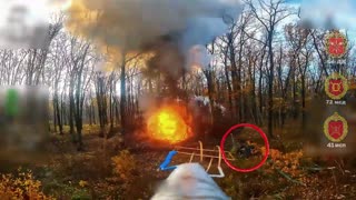 🚀🎯 Ukraine Russia War | Fiber-Optics FPV Drone Strikes T-64 Tank in Kharkiv | RCF