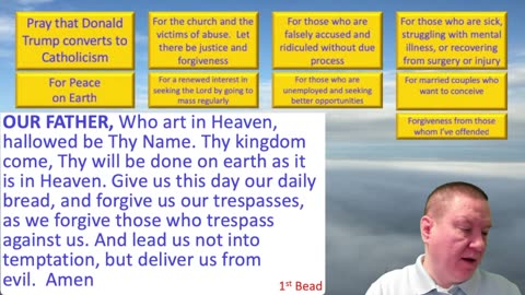 Mary's Daily Live Holy Rosary Prayer at 8:00 p.m. EST 02/03/2026