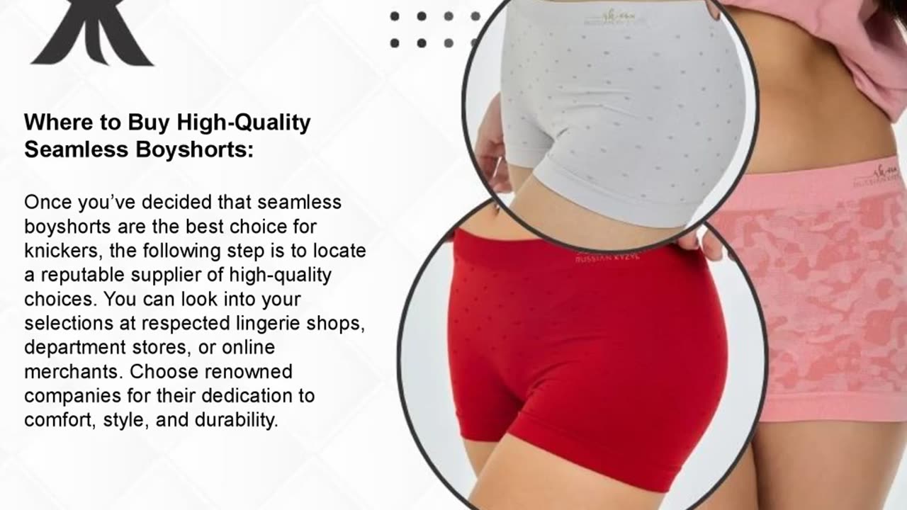 Why Seamless Boyshorts Should Be Your Go-To Underwear Choice