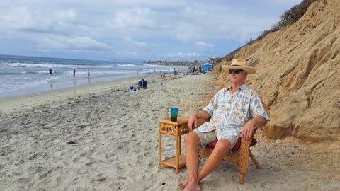 #205 South Carlsbad State Beach - North Ponto, Carlsbad, California.