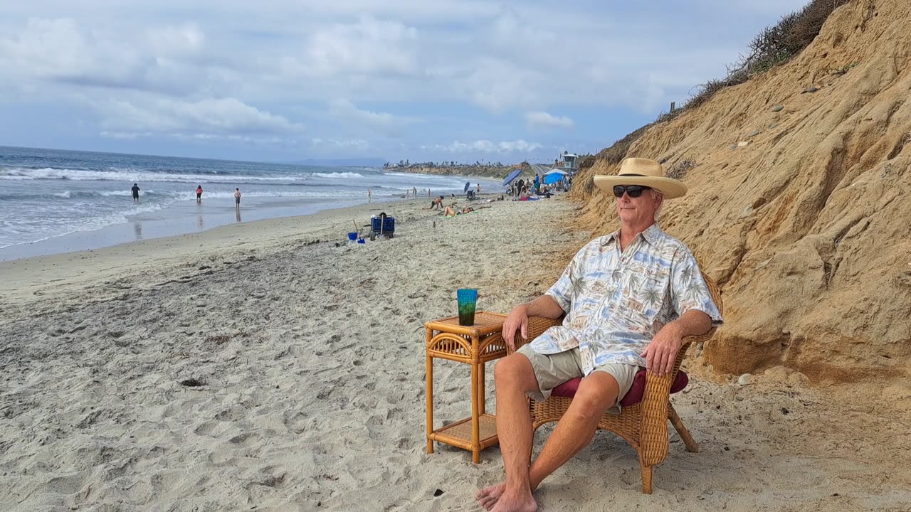 #205 South Carlsbad State Beach - North Ponto, Carlsbad, California.
