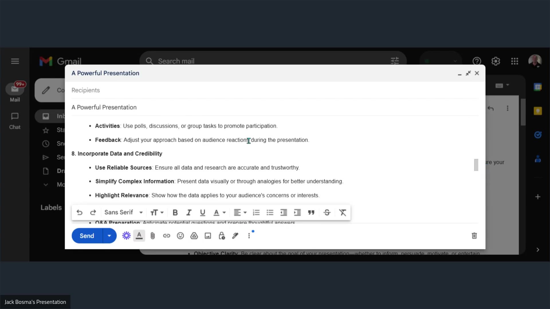 A Powerful Presentation With Jack Bosma 4