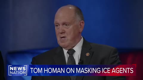 Tom Homan SCHOOLS Stephen A. Smith on ICE agents wearing masks