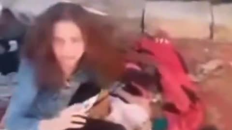 Alawite girl witnessed her family getting massacred by Syrian HTS/SNA