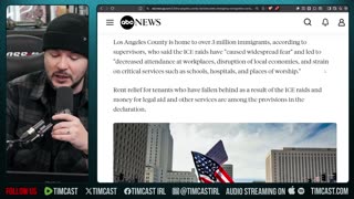STATE OF EMERGENCY, Democrats Say Trump ICE Raids Are An ATTACK, Give Welfare To Illegals | Tim Pool