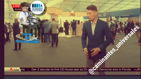 REPORTERA CNN sufre una REPENTINITIS 😢💉📡🔬🧲en pleno DIRECTO