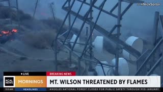 Eaton Fire in Los Angeles Threatens Critical Communications Infrastructure