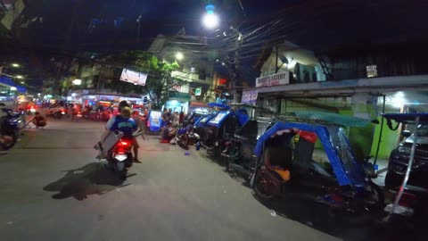Roadside Work Along Lakandula Street in Tondo, Manila, Philippines