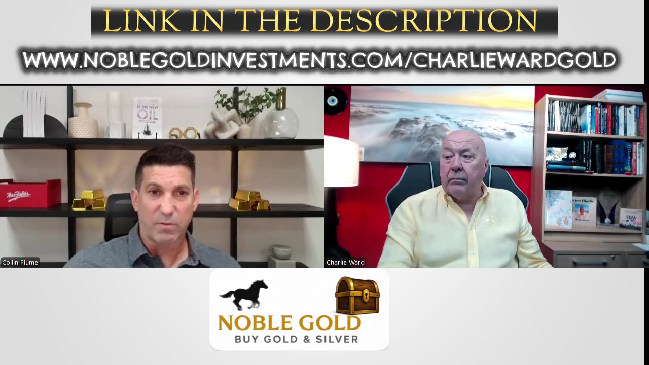GOLD VS BANKS COLIN PLUME EXPLAINS WHAT'S REALLY SAFE WITH CHARLIE WARD .......