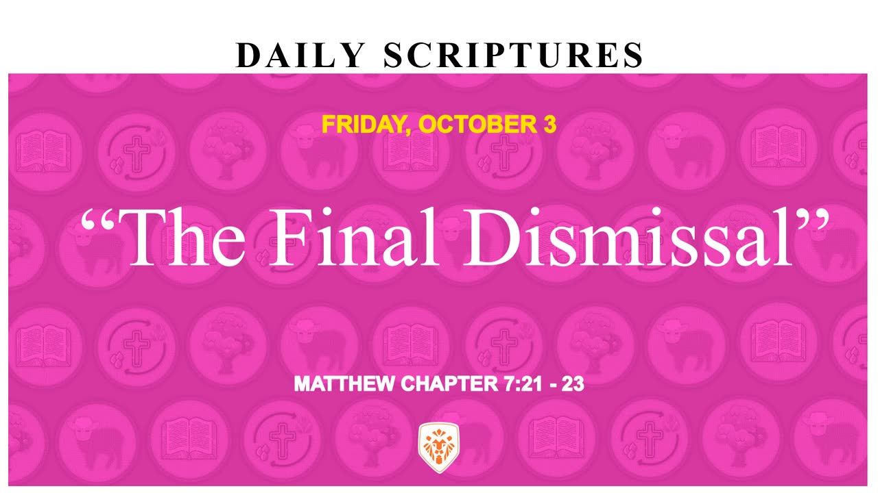 “The Final Dismissal”