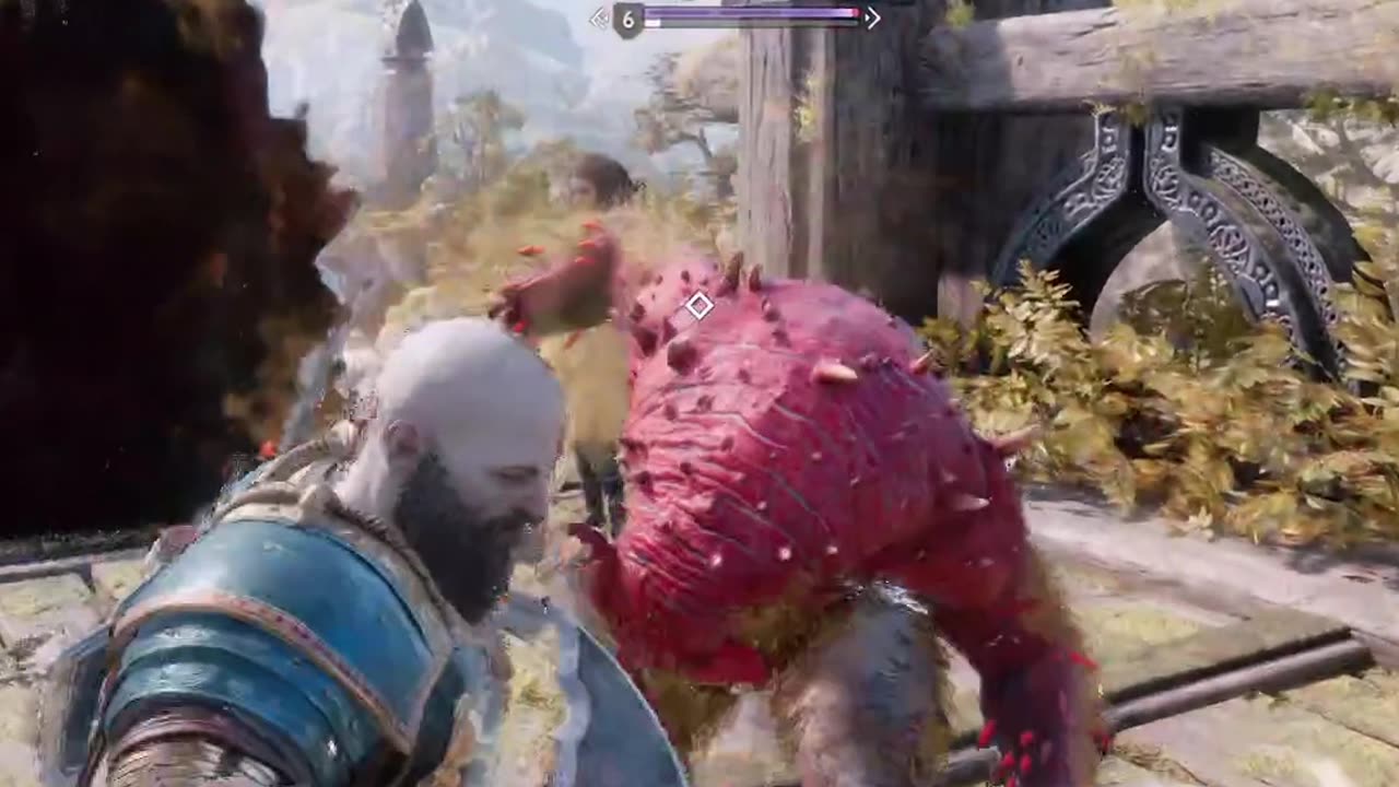 I literally blew this werewolf to death.