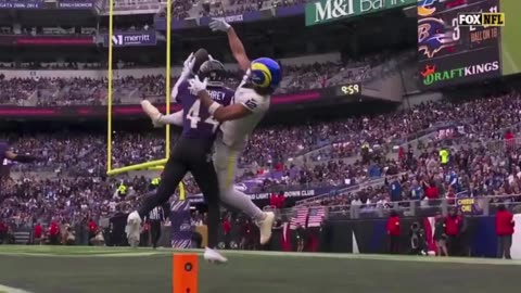 Puka Nacua suffered a left ankle injury