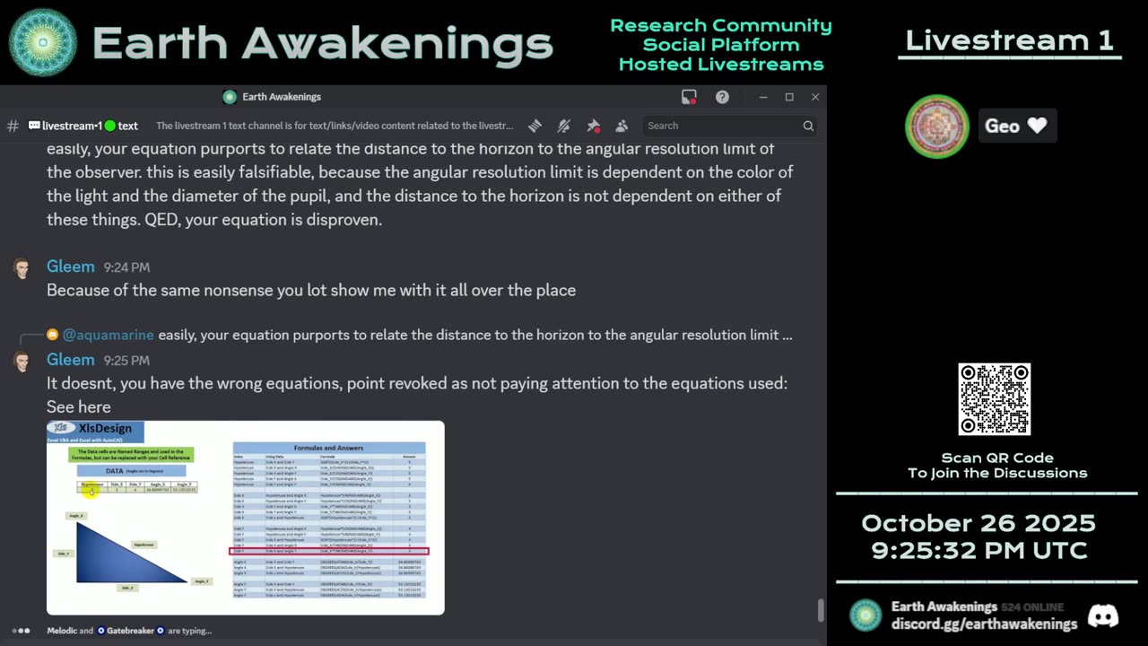 Earth Awakenings - Livestream 1 - #4109