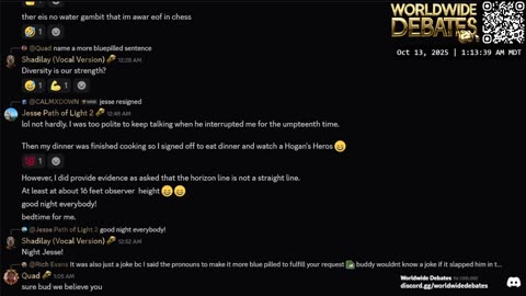 0110 WIDESTREAM - Worldwide Debates - YouTube/Twitch/Rumble