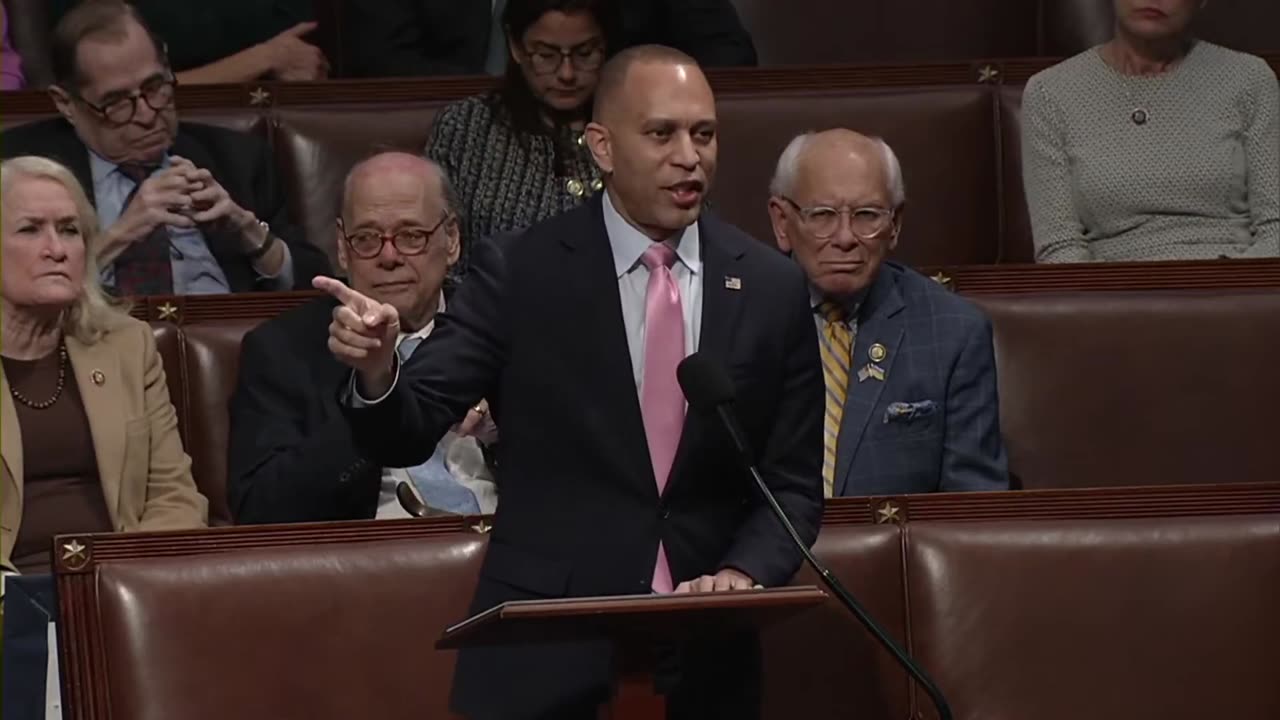 Hakeem Jeffries upset that the government is opening