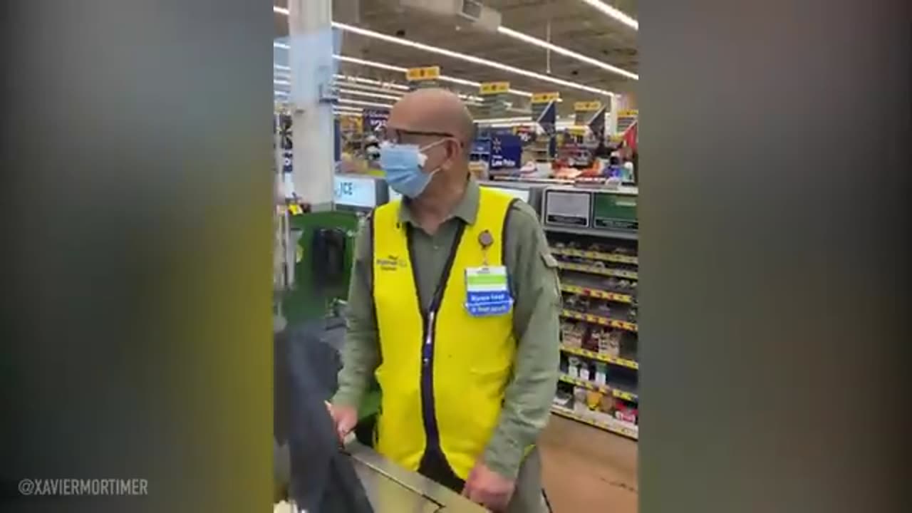 He floats through the store