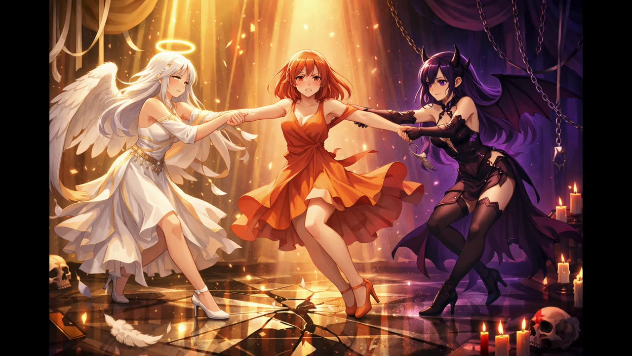 Pulled by Haloes and Horns V3