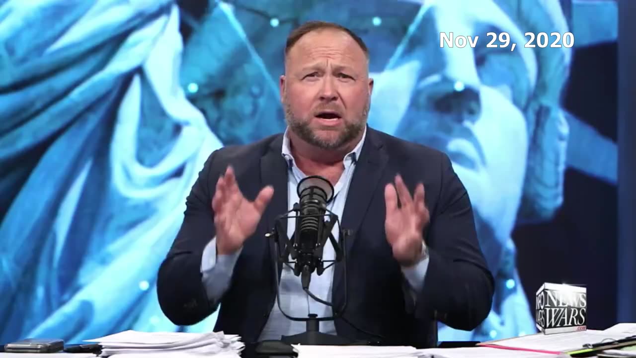 Alex Jones is trying to cover up the deliberate infighting of Stop the Steal.