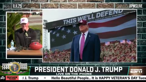 TRUMP: "I hate the kickoff in football. I think it's so terrible." "I don't want to say
