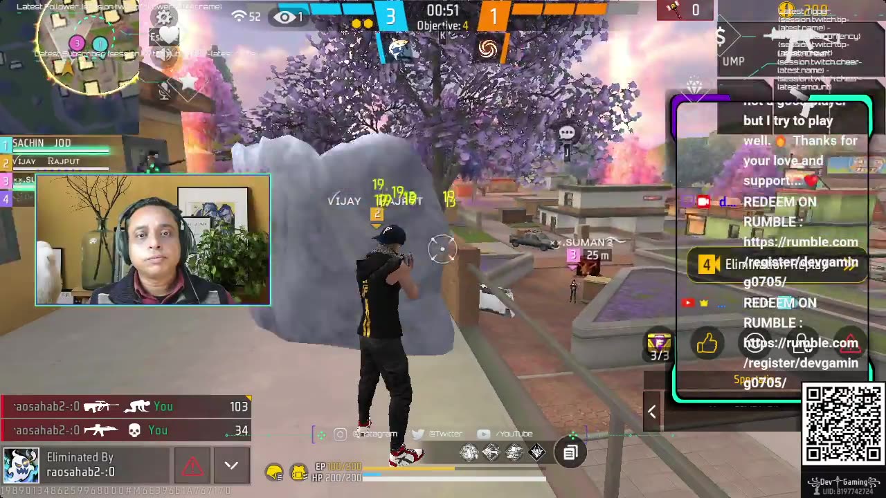 DEVGAMING - REDEEM - PINK DIAMONDS