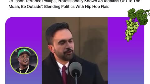 Zohran Mamdani Quotes Jadakiss In Speech, Blending Politics With Hip Hop Flair.