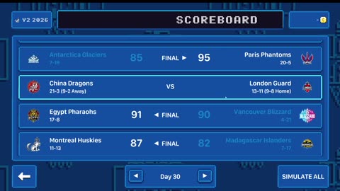 Green Hoopland Season 2: simming day 30