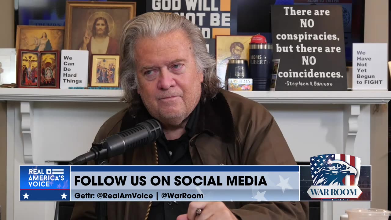 Steve Bannon Reacts To FBI And DEI Crackdown