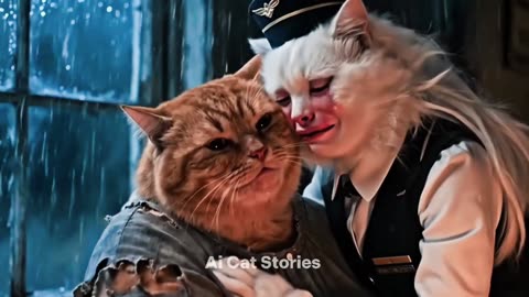 She Worked Her Whole Life for This Moment... The Mother Cat’s Tears Will Break You