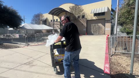 Janitor at the ICE center is NOT talking to me.lol