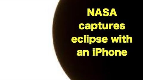 [Aug 22, 2017] NASA engineer captures solar eclipse with his iPhone.