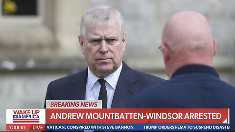 BREAKING: Former Prince Andrew arrested over Epstein-linked allegations